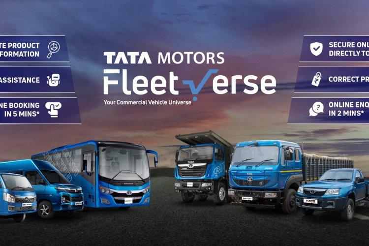 Tata Motors Launches Fleet Verse a digital marketplace for CV
