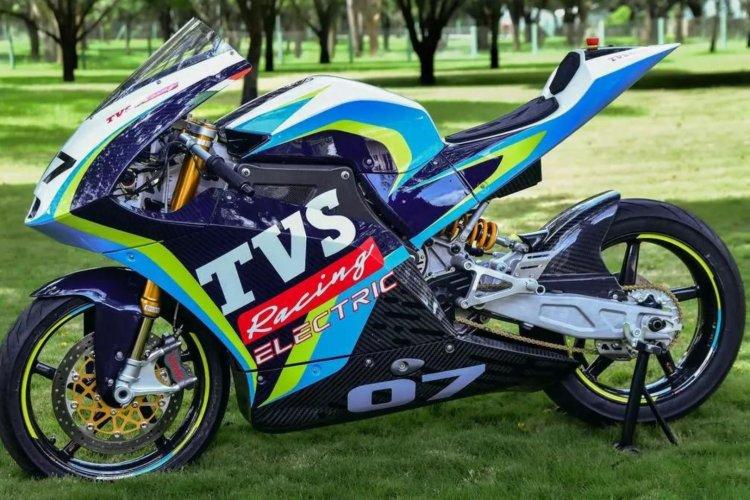Apache RTE Electric reaches 200 km/h in TVS first electric bike race in India