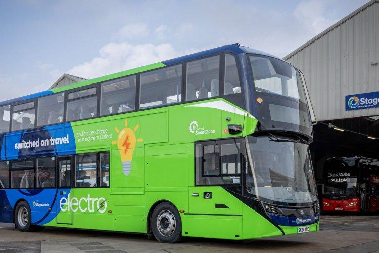 Alexander Dennis received an order for 244 e-buses from Stagecoach