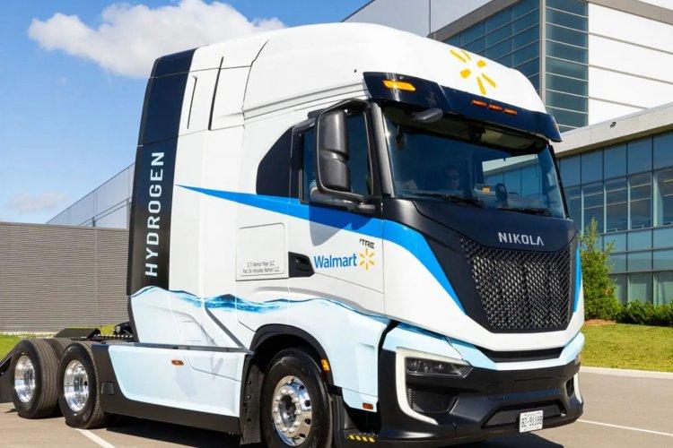 Walmart Canada Debuts Nikola’s Hydrogen Fuel Cell Electric Semi-Truck