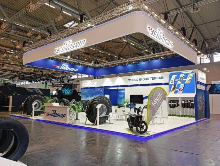 TVS Eurogrip showcase new tires at Tire Cologne 2024