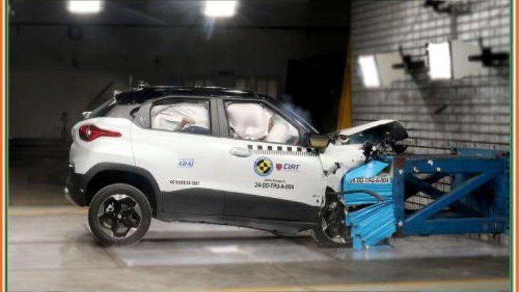 Tata Punch EV secured 5-star rating in the Bharat NCAP crash tests