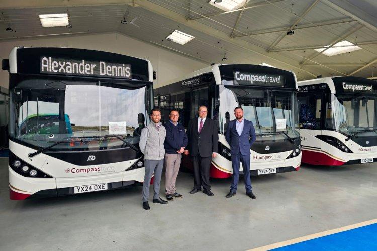Alexander Dennis Supplies Enviro200 Buses to Compass Travel