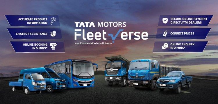 Tata Motors Launches Fleet Verse a digital marketplace for CV