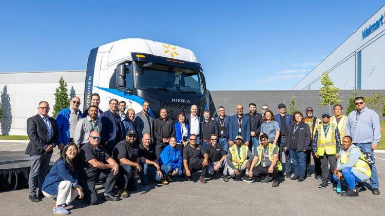 Walmart Canada Debuts Nikola’s Hydrogen Fuel Cell Electric Semi-Truck
