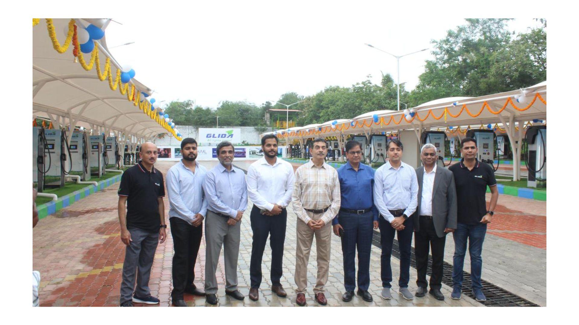 GLIDA inaugurates largest EV charging hub in Hyderabad