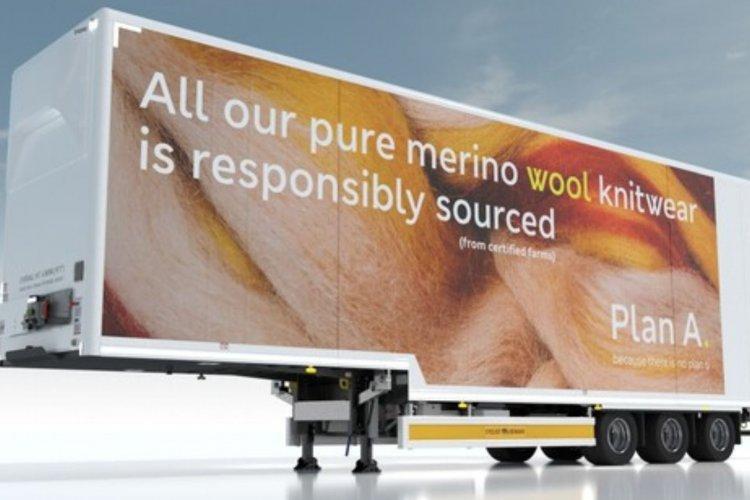 Don-Bur Unveils Lifting Deck Trailer for Marks & Spencer at Road Transport Expo 2024