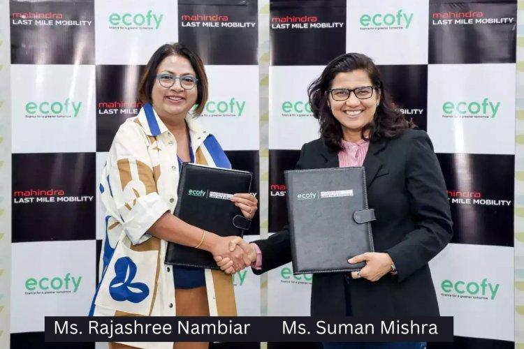 Mahindra and Ecofy partner for EV Three-Wheeler Financing