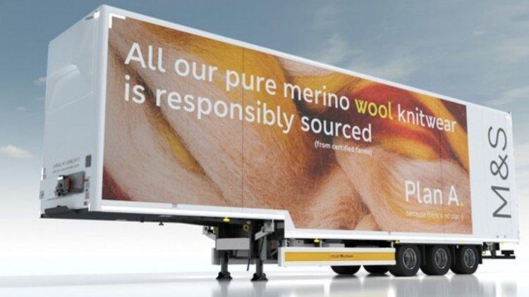 Don-Bur Unveils Lifting Deck Trailer for Marks & Spencer at Road Transport Expo 2024