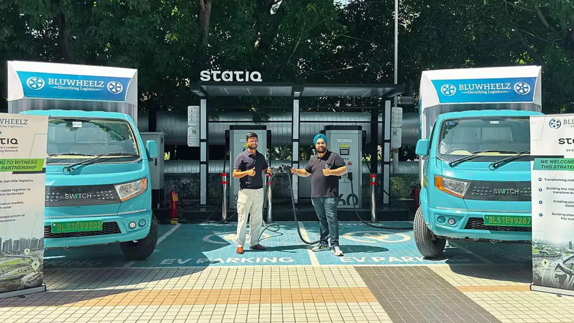 Statiq and Bluwheelz Partner to EV expansion