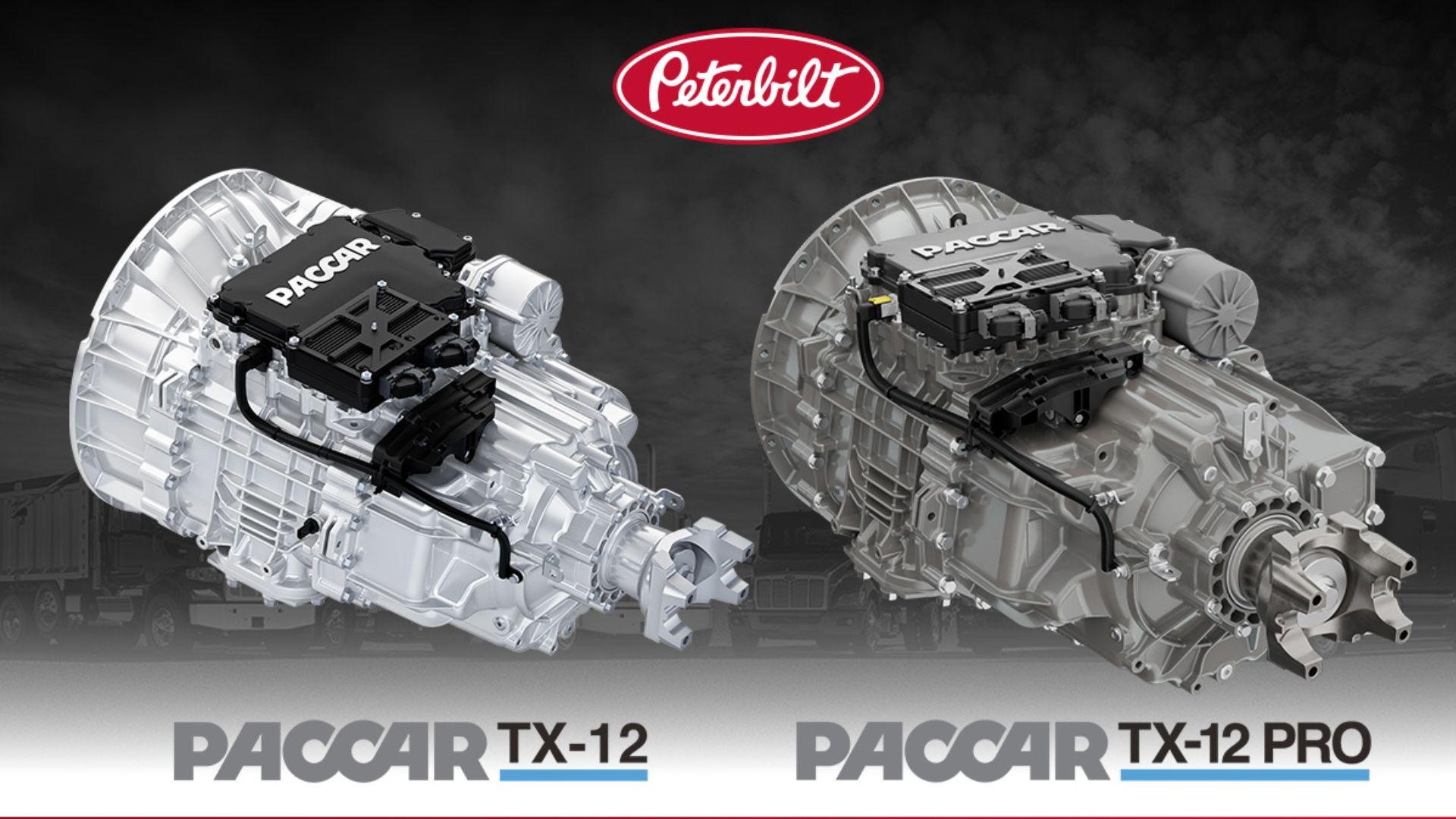 Peterbilt Offers PACCAR TX-12 Transmissions for PX-9 Engines