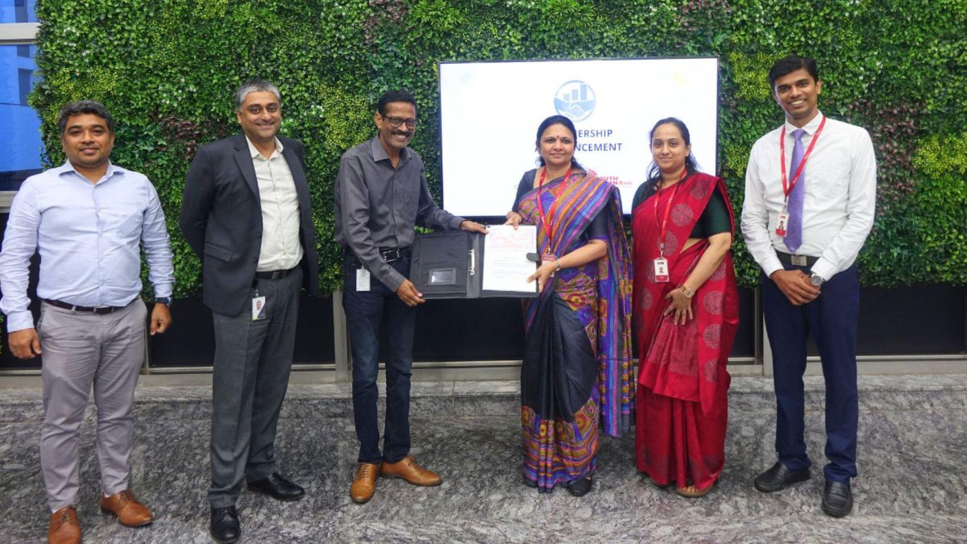 South Indian Bank Signs MoU with DICV