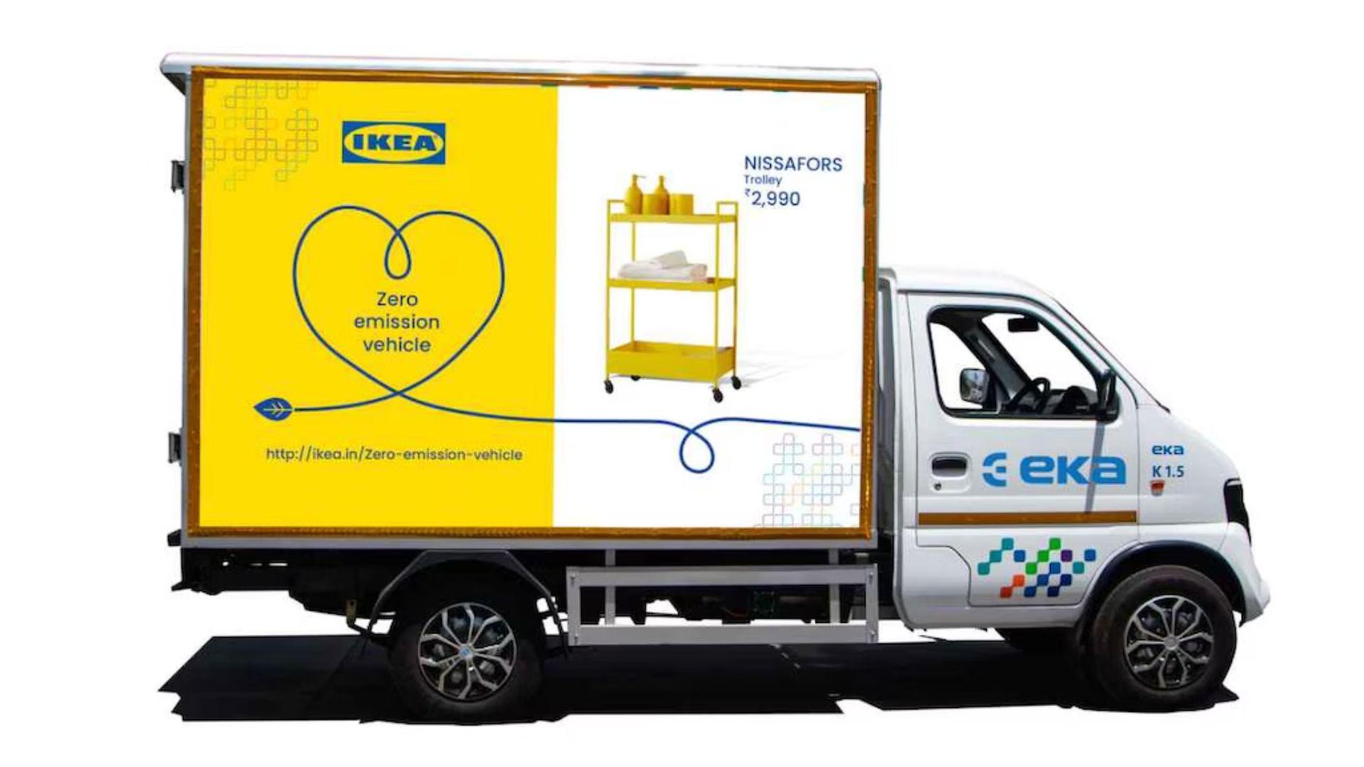 EKA Mobility Partners with IKEA India to supply electric delivery vans