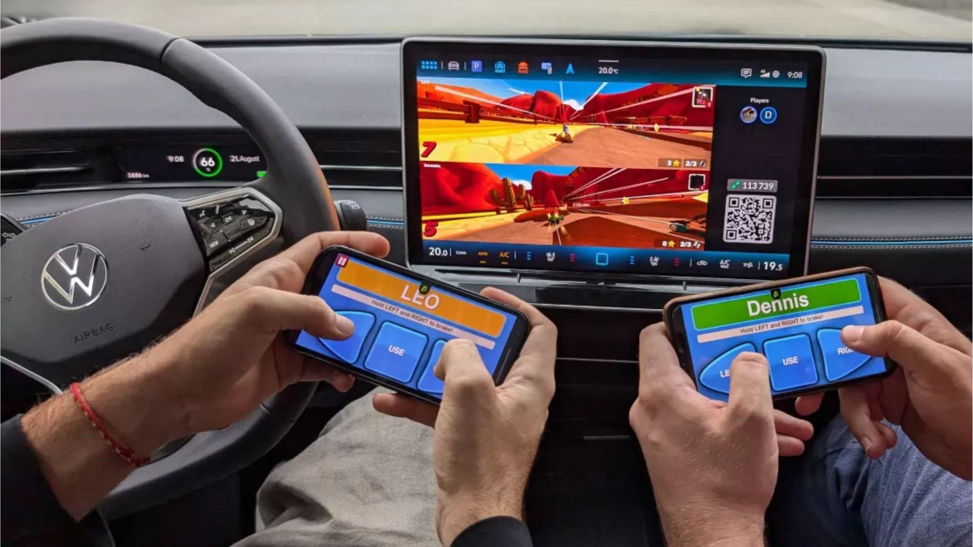 Volkswagen Partners AirConsole for In-Car Gaming