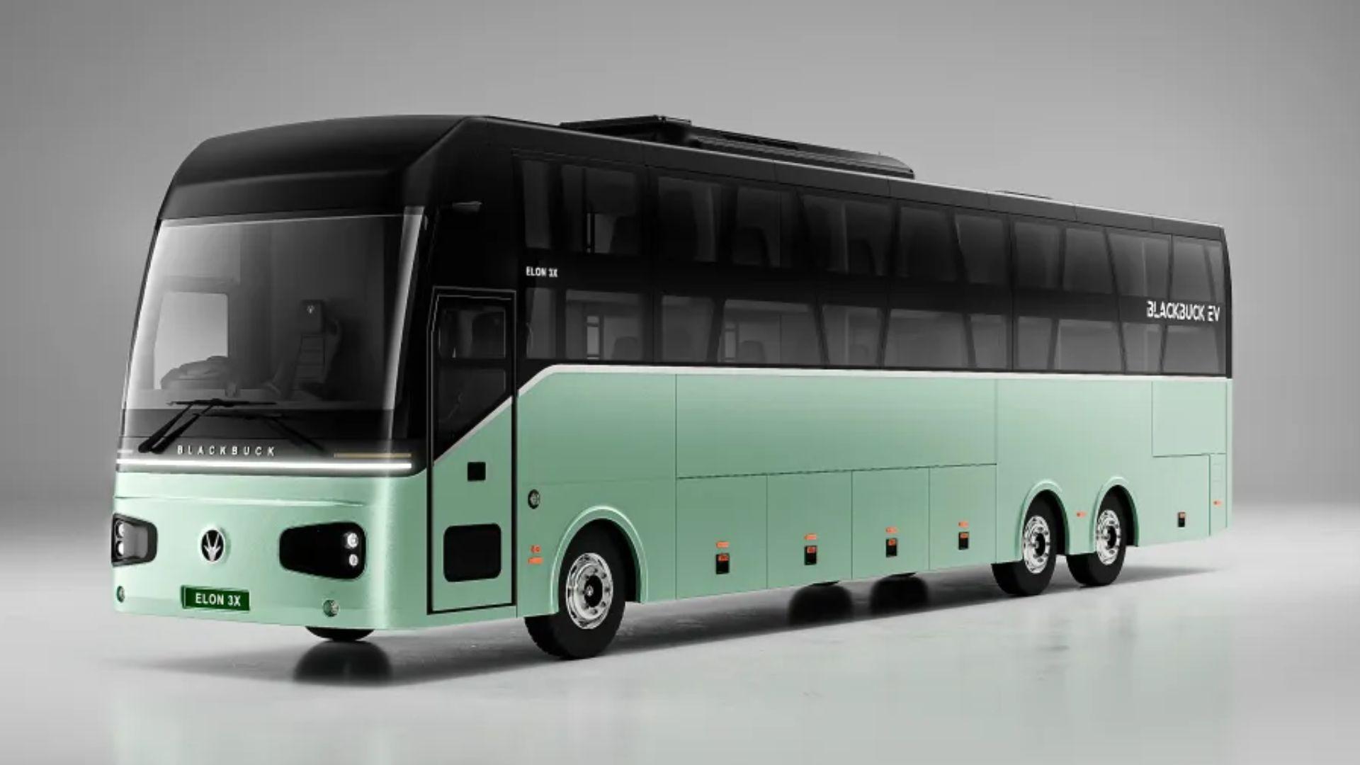 Blackbuck EV reveals ELON 3X Sleeper Bus