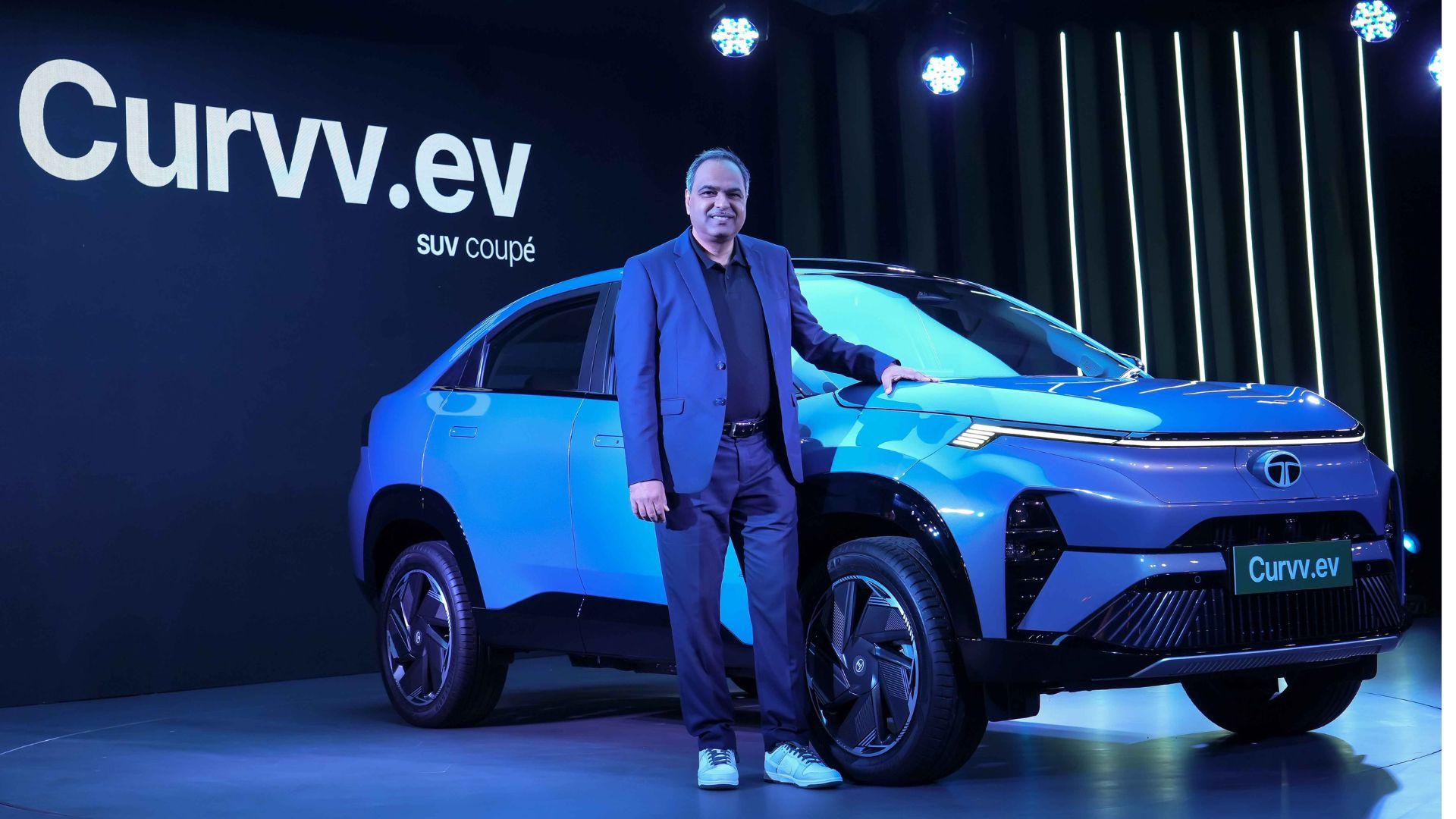 Tata motor Launches Curvv.ev at price of ₹ 17.49 lakh