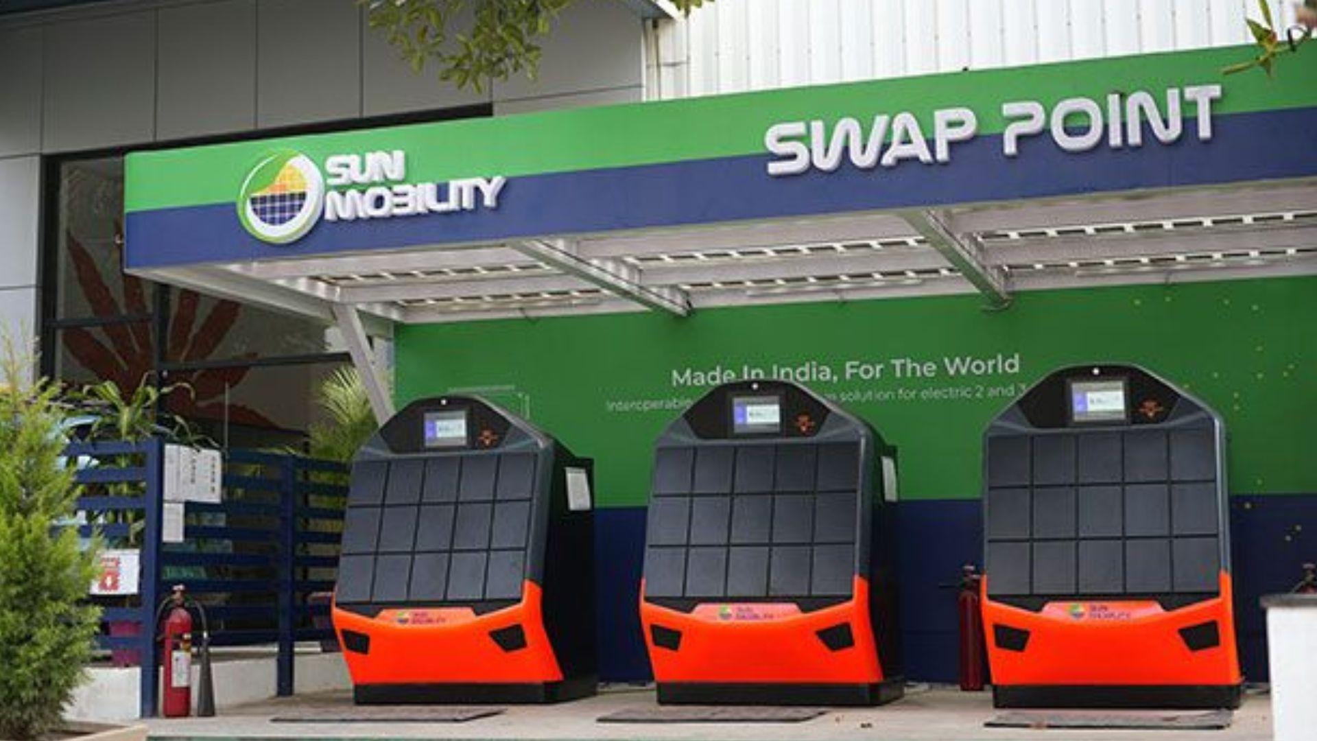 SUN Mobility with Veera Vahana India's First Modular Battery-Swapping Tech for Heavy EVs