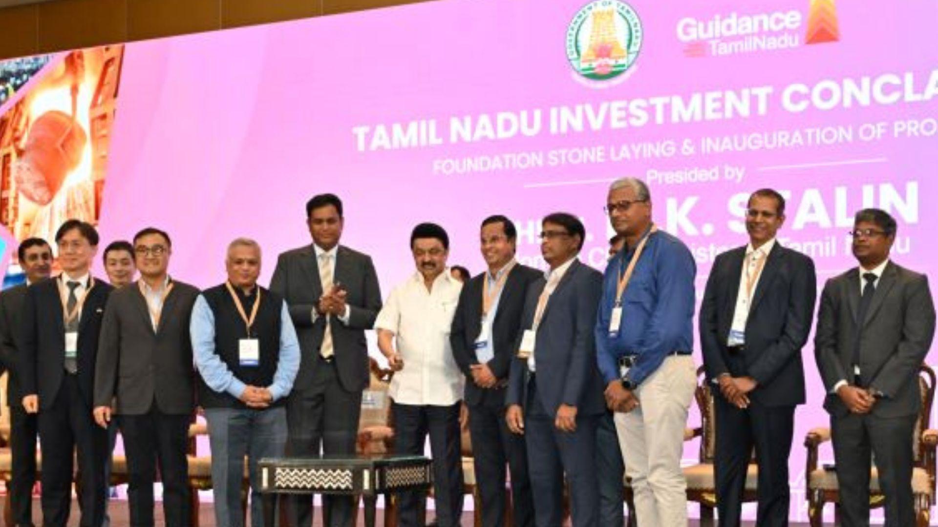 Tamil Nadu CM MK Stalin lays foundation of Hyundai Motor India's Hydrogen Innovation Centre