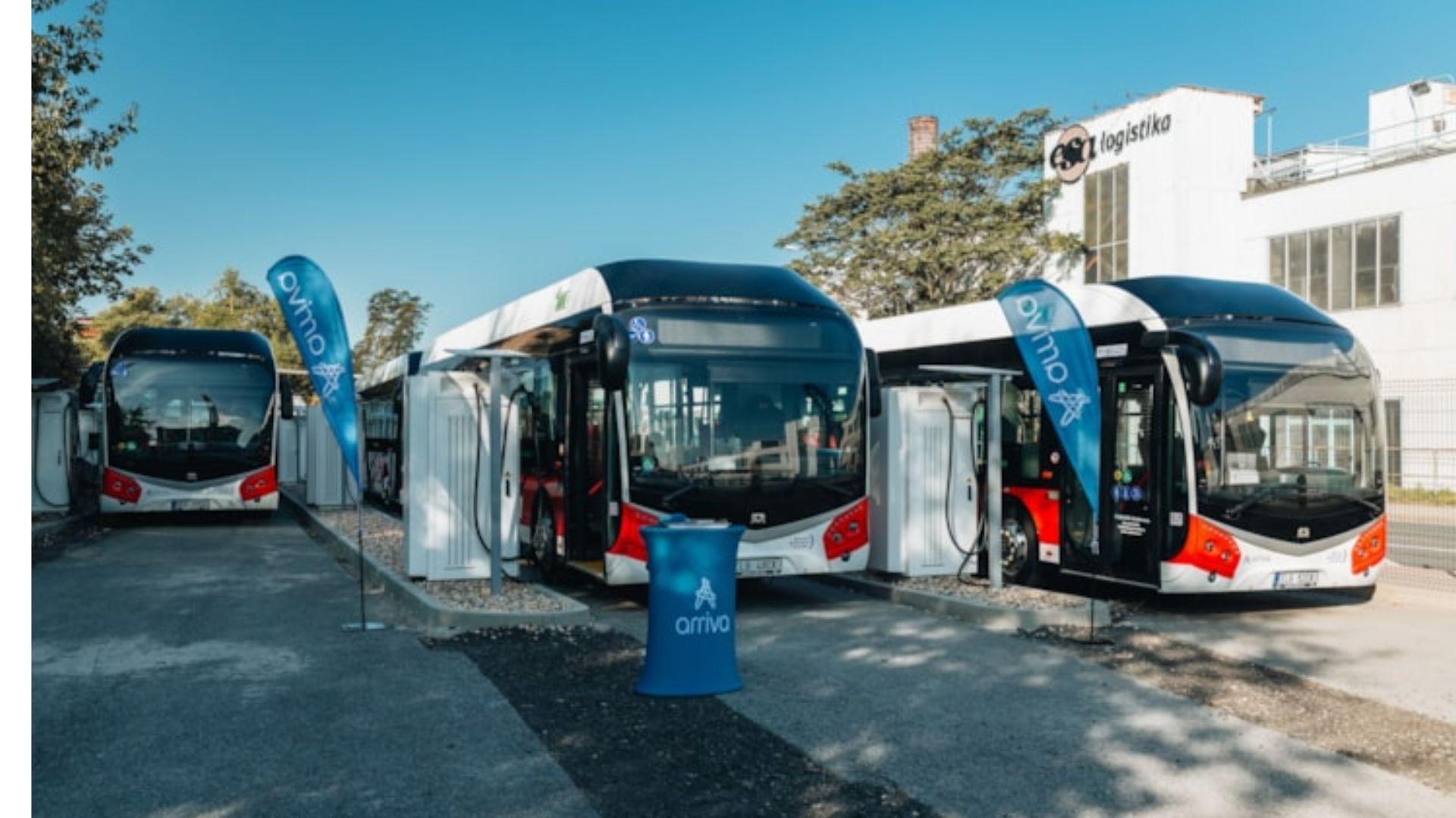 Arriva Launches major E- Bus Initiative in Czech Republic with New Charging Hub