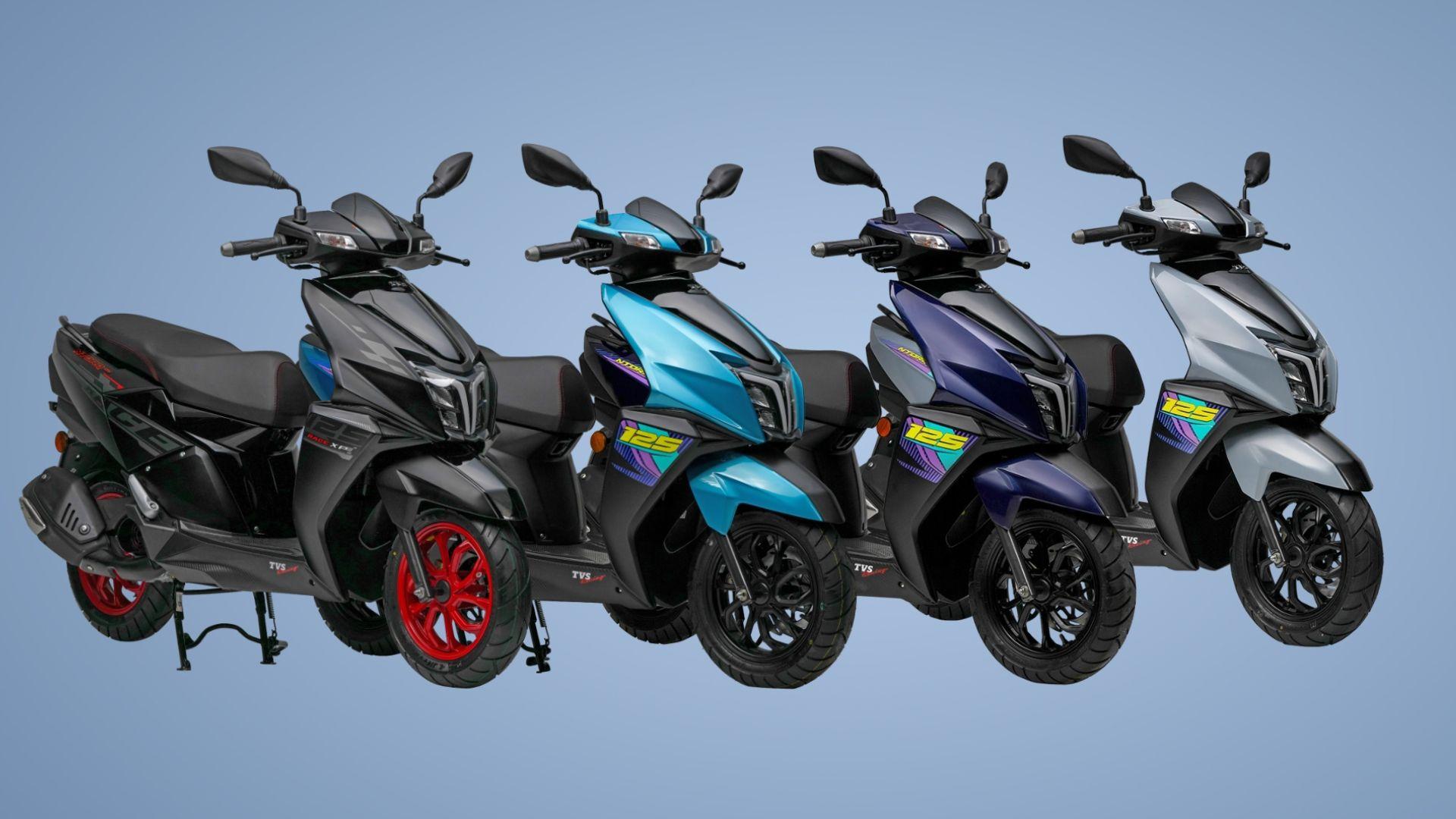 TVS Motor Company introduces new colours to TVS NTORQ lineup