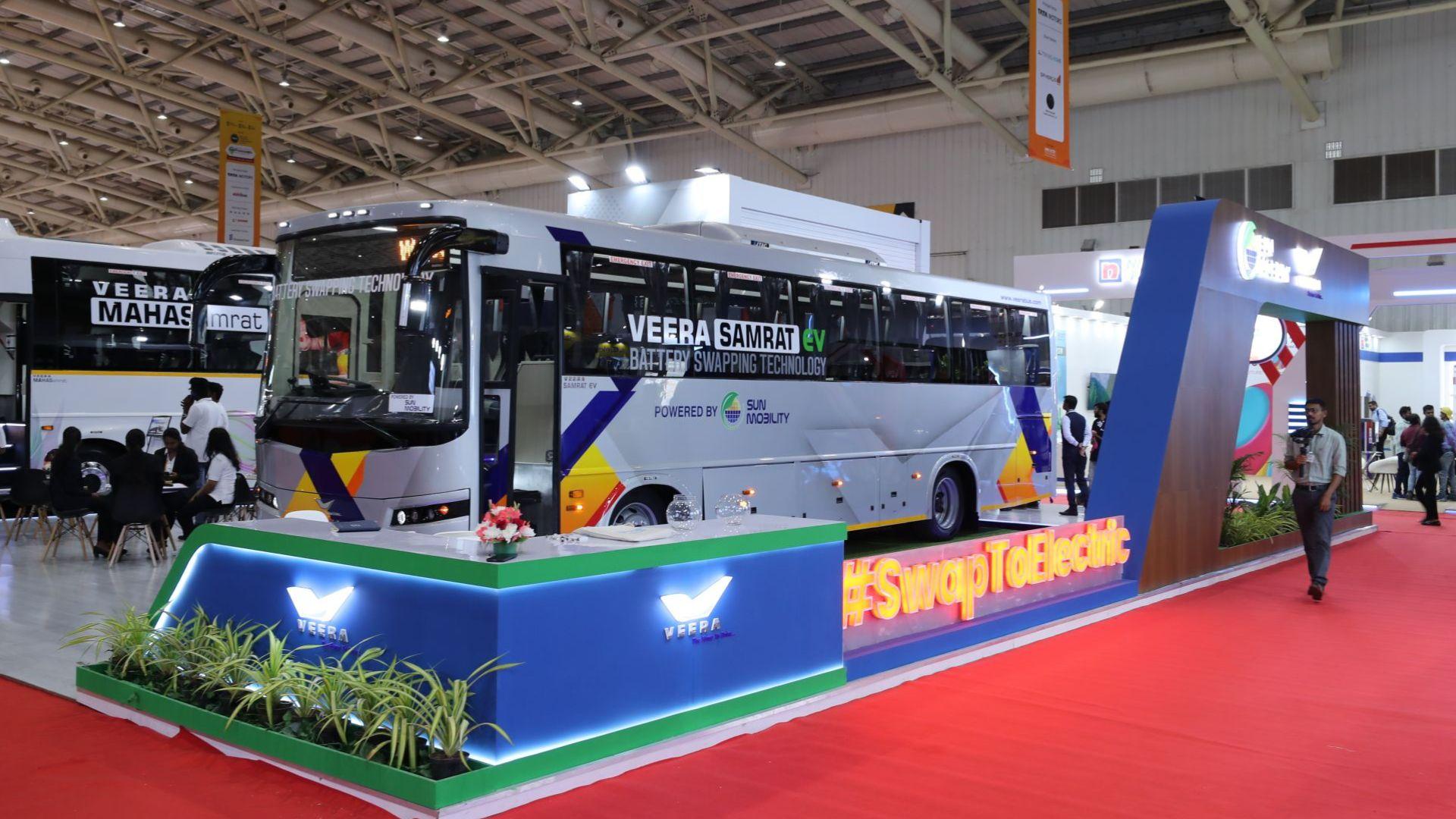 SUN Mobility with Veera Vahana India's First Modular Battery-Swapping Tech for Heavy EVs