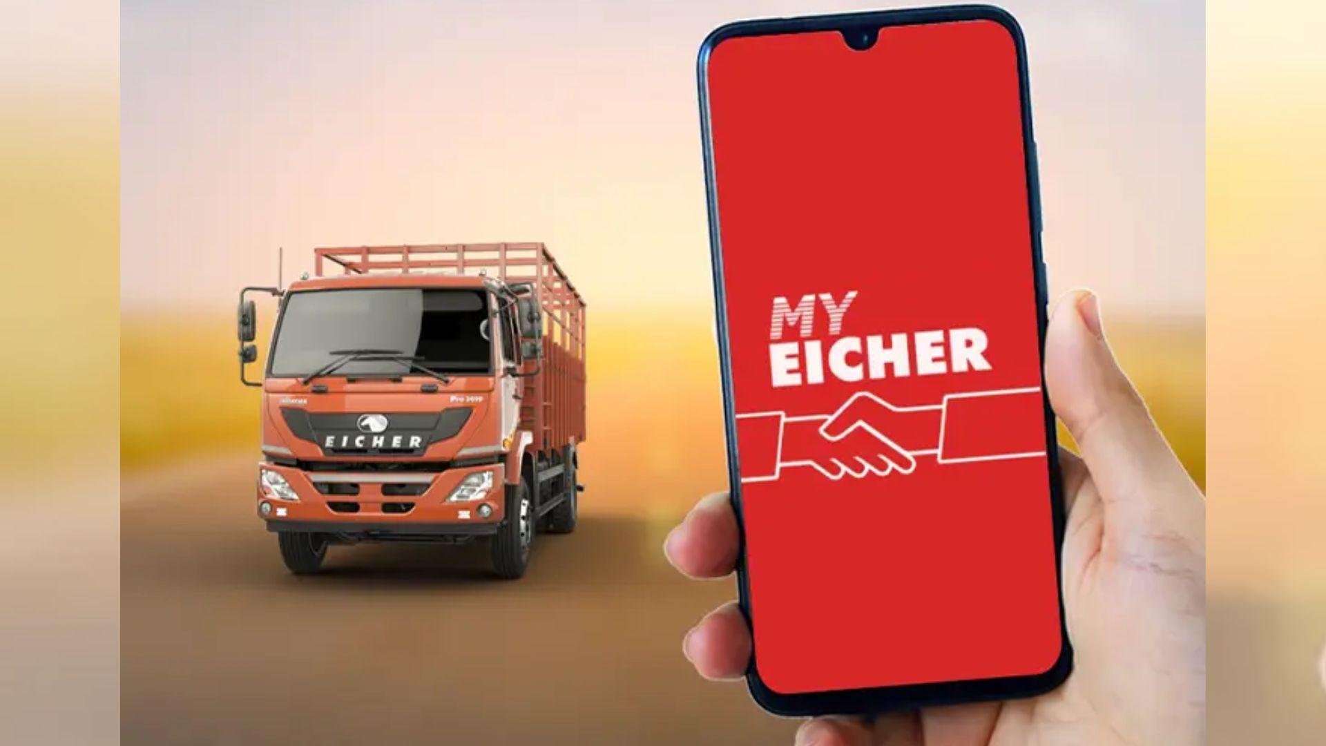 My Eicher app connects over 275,000 vehicles