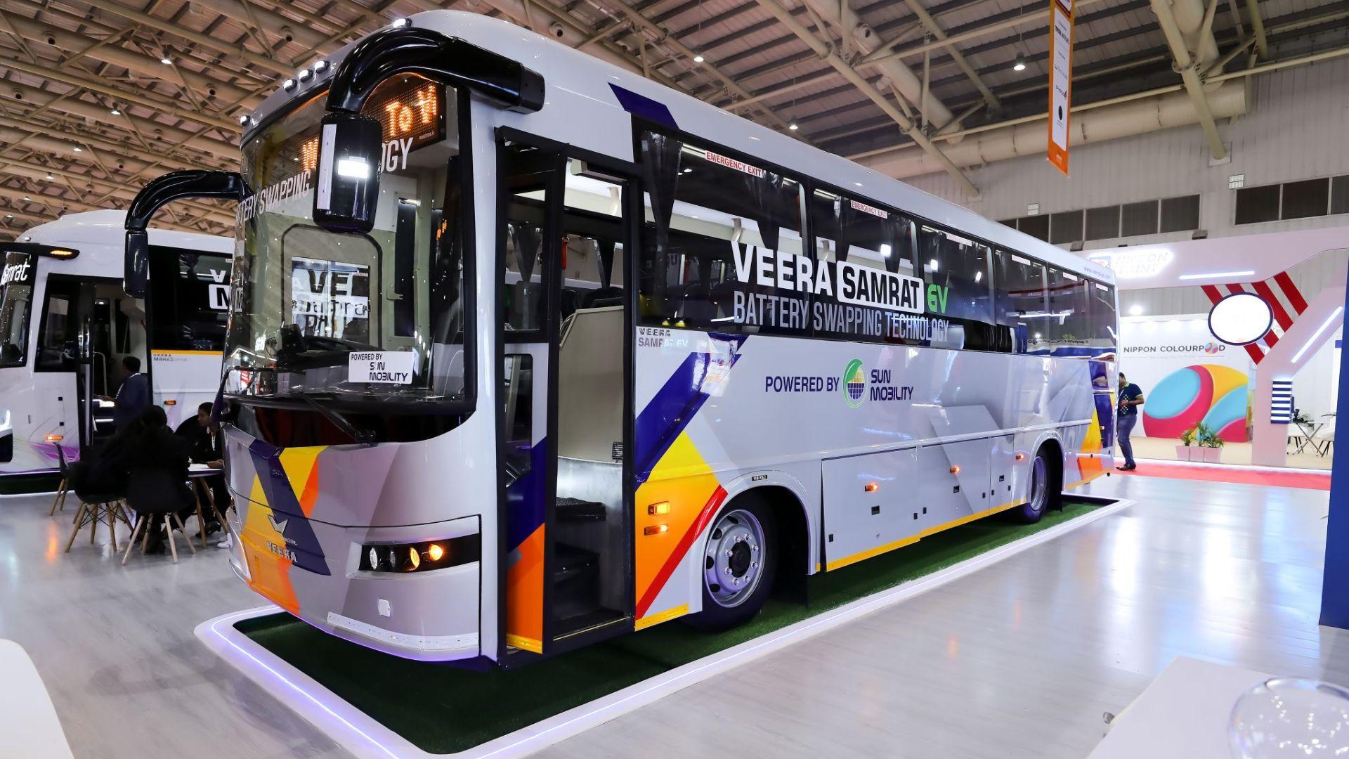 SUN Mobility with Veera Vahana India's First Modular Battery-Swapping Tech for Heavy EVs
