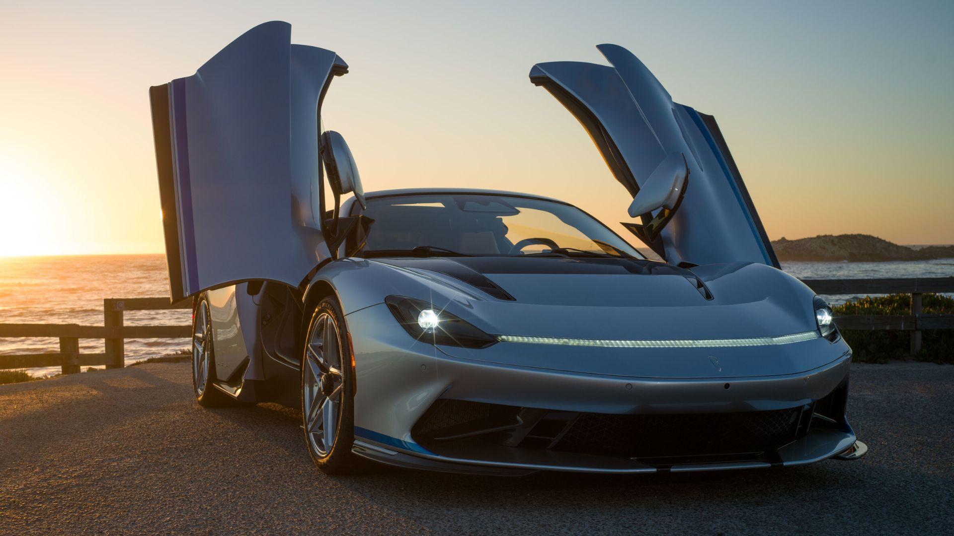 Automobili Pininfarina Unveils Battista Targamerica Electric Hypercar