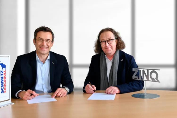 ZINQ and Schmitz Cargobull enter into strategic partnership to promote the circular economy