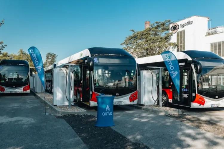 Arriva Launches major E- Bus Initiative in Czech Republic with New Charging Hub