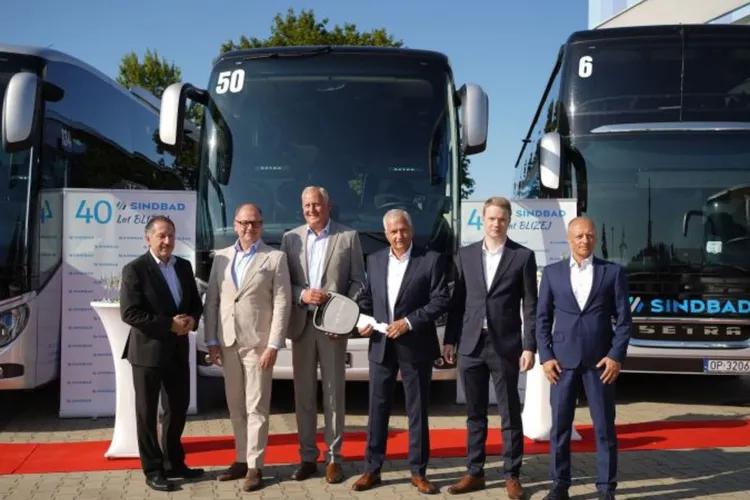 Sindbad expands its fleet with 22 New coaches from Daimler Buses