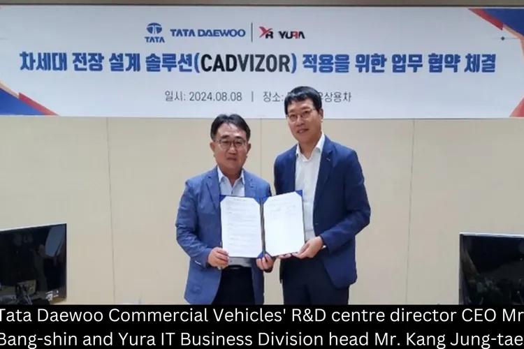 Jura, Tata Daewoo CV Sign MOU for ECAD Introduction