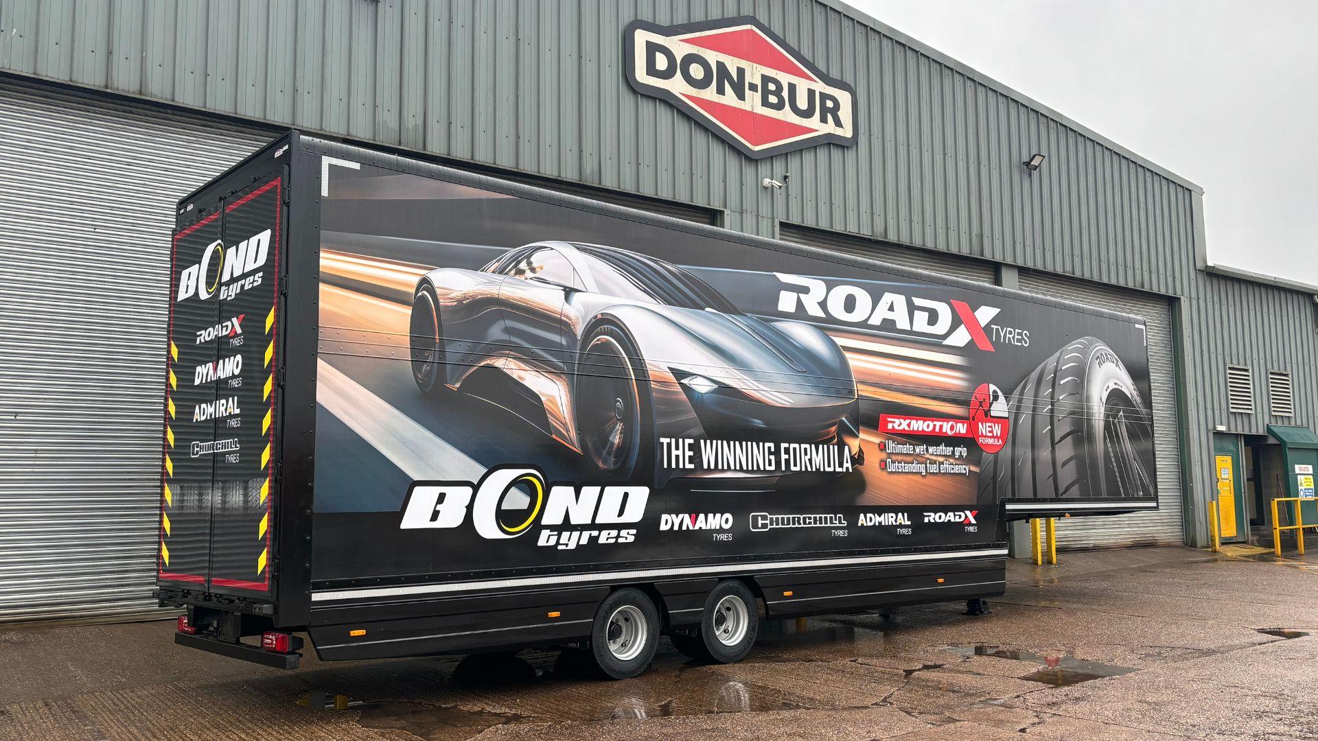 Don-Bur Completes Stunning Full Print Livery for Bond International's New Trailer Batch
