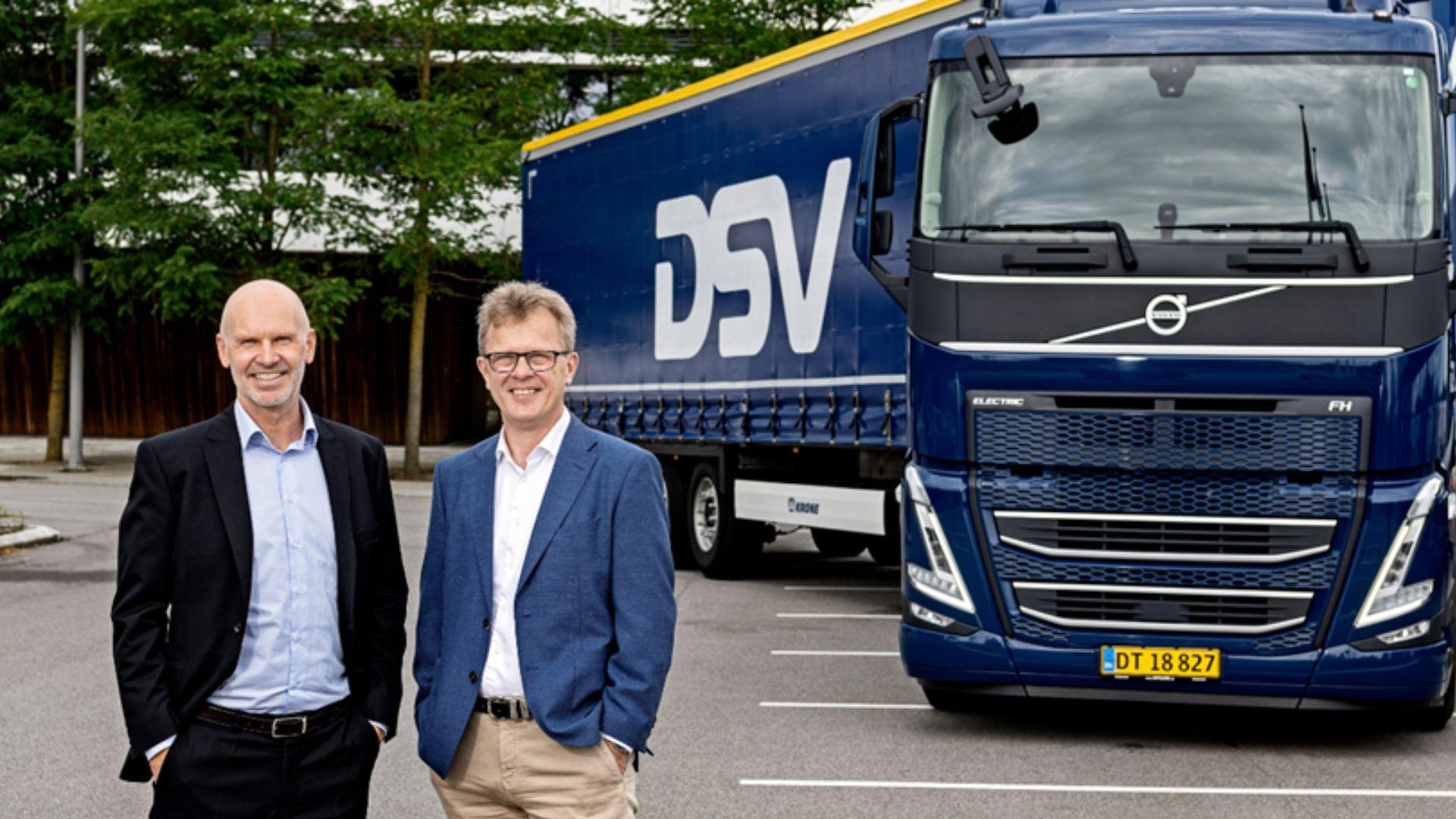 DSV and Volvo sign agreement to support decarbonisation of road freight