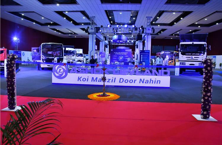 Ashok Leyland Hosts Mini Expo in Hyderabad
