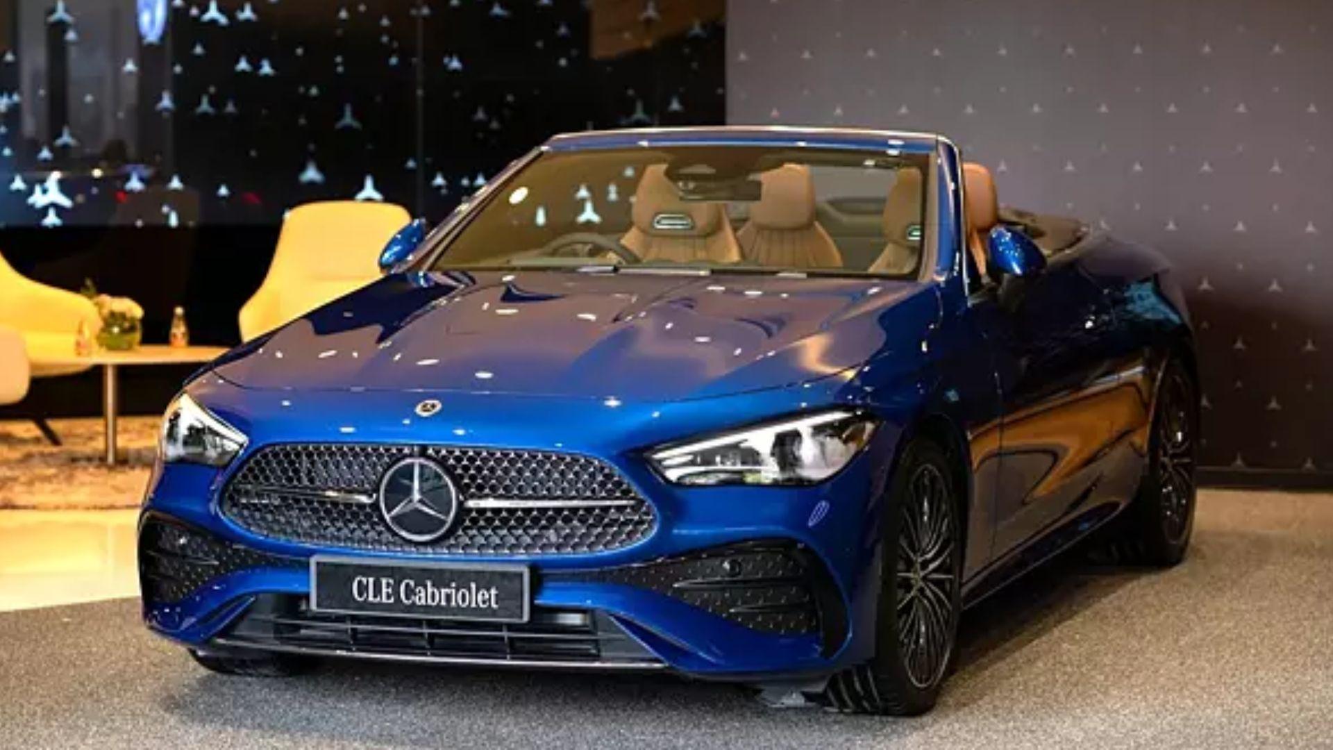 Mercedes CLE 300 Cabriolet launched in India