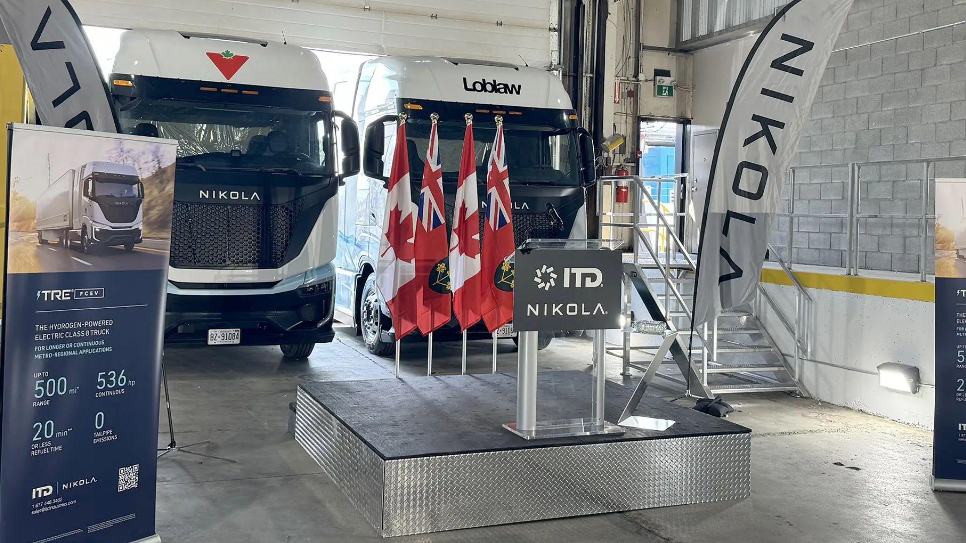 Nikola and ITD Industries Launch First Hydrogen Station in Ontario
