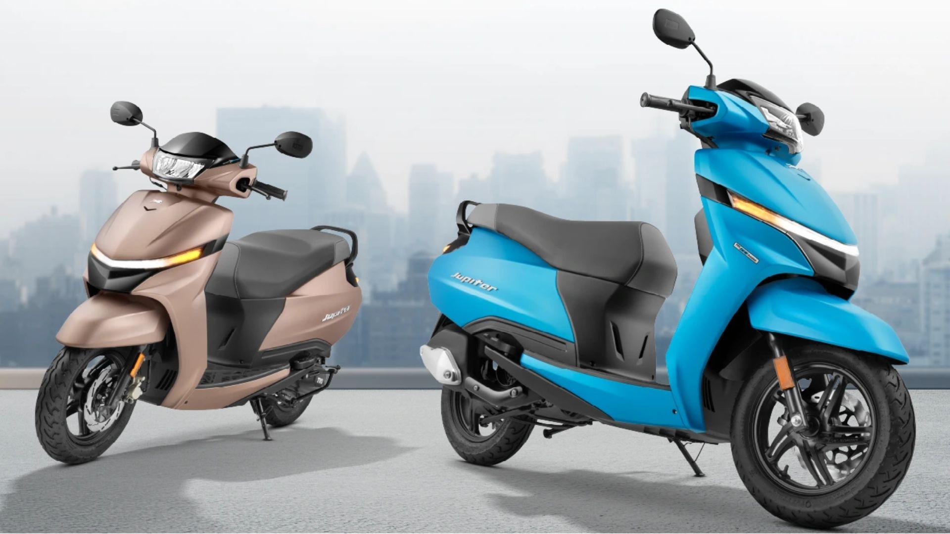 TVS Unveils the Jupiter 110 Scooter
