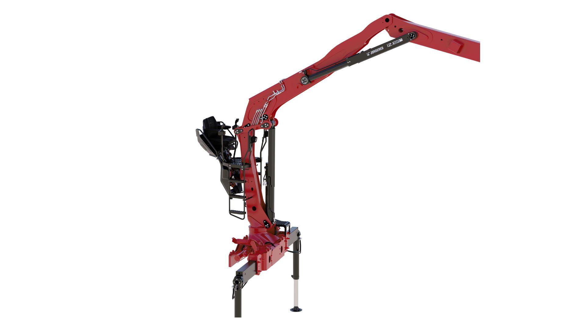 Hiab Launches a new JONSERED iZ.18R HD recycling Crane