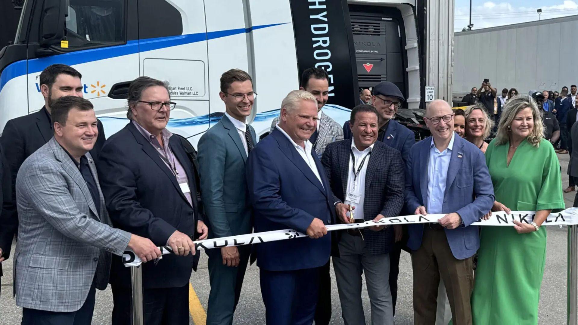 Nikola and ITD Industries Launch First Hydrogen Station in Ontario