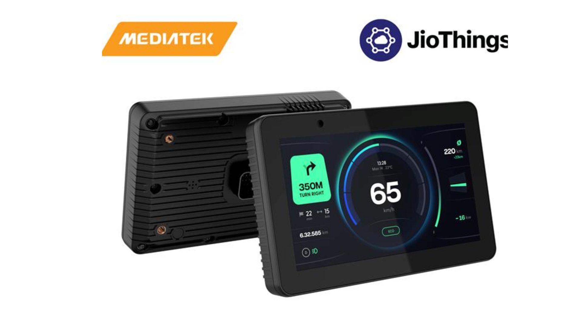 Jio Things and MediaTek launch 4G Smart Android Cluster and Module for 2-wheelers