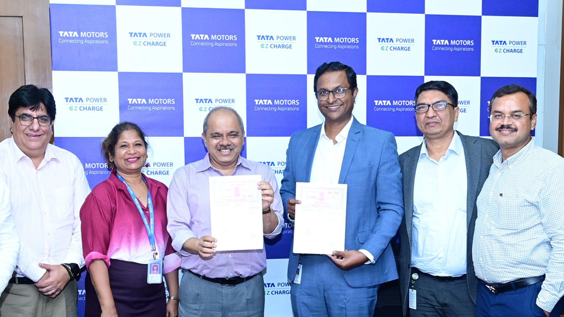 Tata Power and Tata Motors Partner to Install 200 Fast-Charging Stations for CV