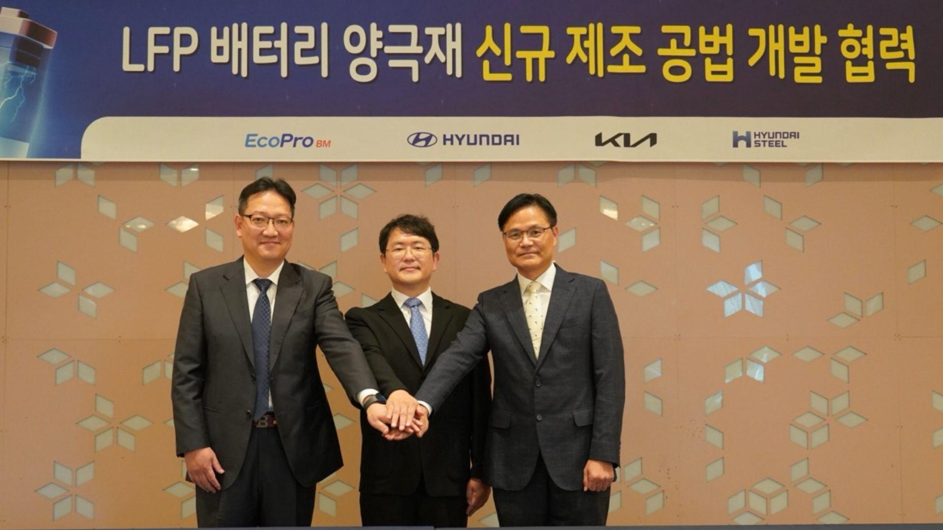 Hyundai Motor and Kia Team Up with Hyundai Steel and EcoPro BM to Enhance EV Battery Technology