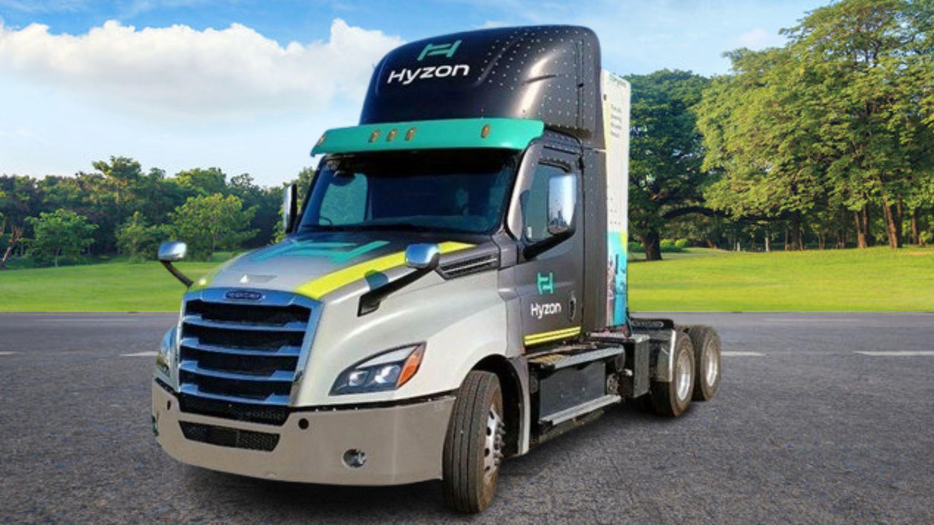 Hyzon starts production for class 8 200kW fuel cell electric trucks