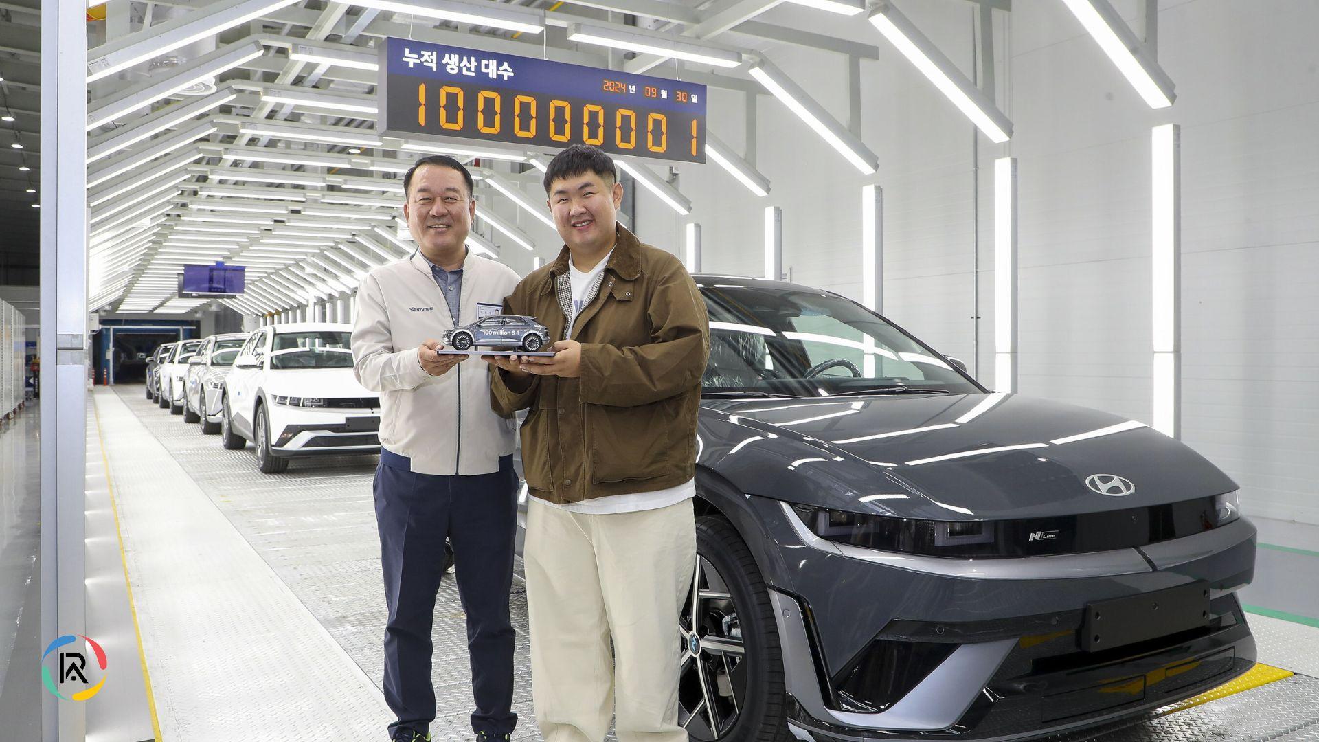Hyundai Motor Reaches 100 million Vehicles Produced Globally