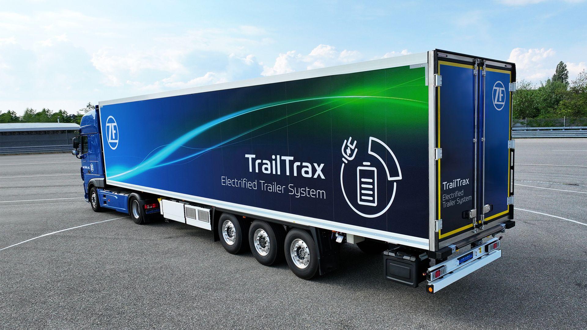 ZF Unveils TrailTrax Electric Trailers at IAA 2024