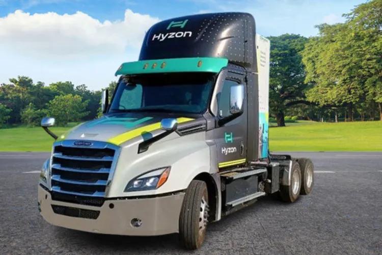 Hyzon starts production for class 8 200kW fuel cell electric trucks