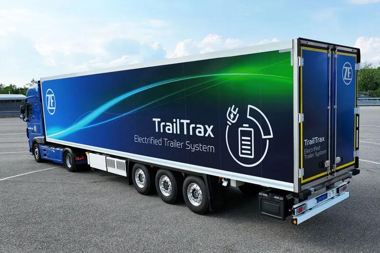 ZF Unveils TrailTrax Electric Trailers at IAA 2024