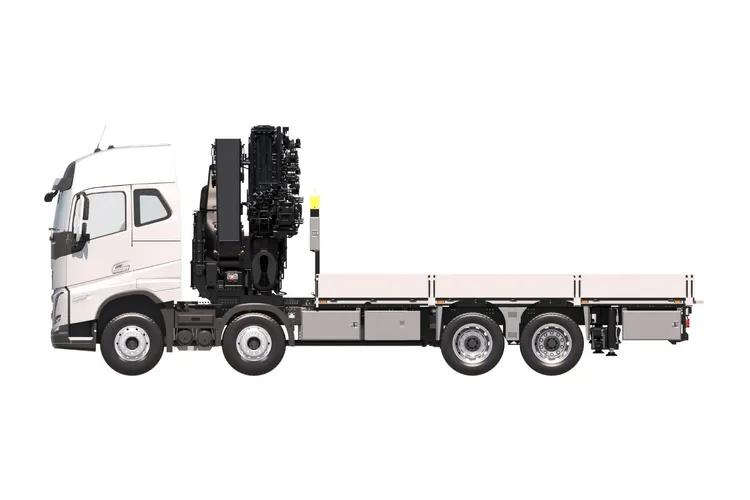 Hiab unveils new Hiab iQ.708 HIPRO 60-70 tm range loader crane