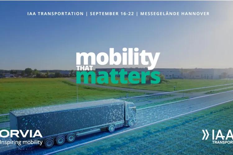 Forvia unveils sustainable technologies for CV at IAA Transportation 2024